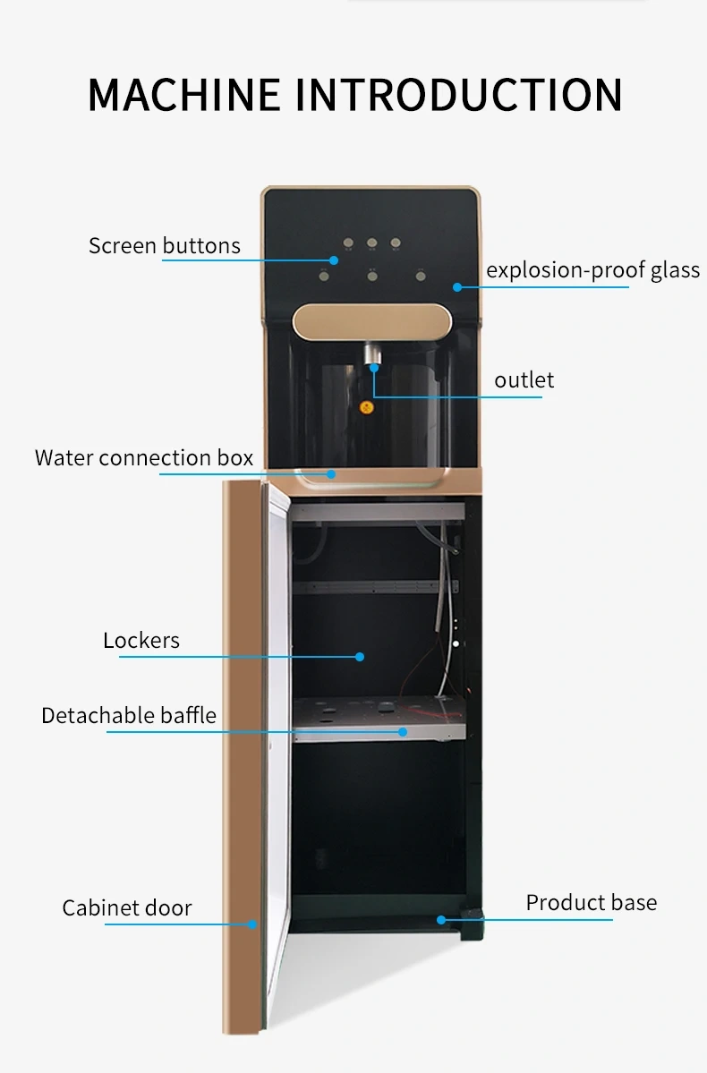 2025 High-End Electric Water Dispenser for Outdoor Household Hotels Hot Cold Water 5-Level Filtration System Stand Plastic,2025 High-End Electric Water Dispenser for Outdoor Household Hotels Hot Cold Water 5-Level Filtration System Stand Plastic,Purithm
