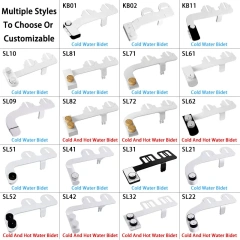 Mechanical Non-electric Nozzle Self-Cleaning Bidet Toilet, Custom Retractable Dual Nozzle Bidet Attachment for Bathroom,Mechanical Non-electric Nozzle Self-Cleaning Bidet Toilet, Custom Retractable Dual Nozzle Bidet Attachment for Bathroom,Purithm