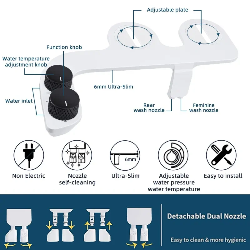 Cold and Hot Water Bidet Toilet Seat Custom Manual Non Electric Bidet Attachment Buy Luxe Home Bidet Sprayer,Cold and Hot Water Bidet Toilet Seat Custom Manual Non Electric Bidet Attachment Buy Luxe Home Bidet Sprayer,Purithm