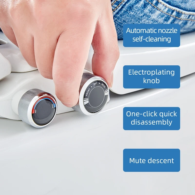 Non-electric V Shape  Hot and Cold Water Bidet Toilet Seat Bathroom Manual Postpartum Care Toilet Seat Bidet Intelligent Flushing Toilet seat,Non-electric V Shape  Hot and Cold Water Bidet Toilet Seat Bathroom Manual Postpartum Care Toilet Seat Bidet,Purithm
