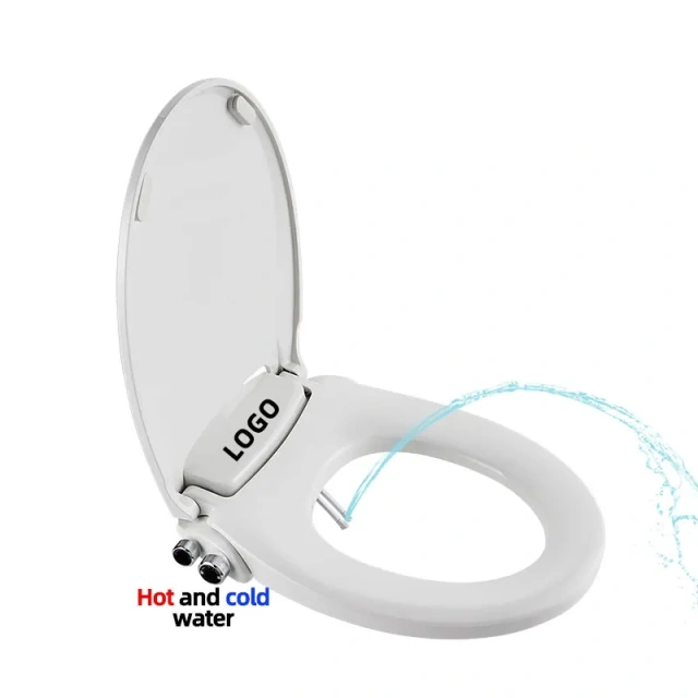 Non-electric V Shape  Hot and Cold Water Bidet Toilet Seat Bathroom Manual Postpartum Care Toilet Seat Bidet Intelligent Flushing Toilet seat,Non-electric V Shape  Hot and Cold Water Bidet Toilet Seat Bathroom Manual Postpartum Care Toilet Seat Bidet,Purithm