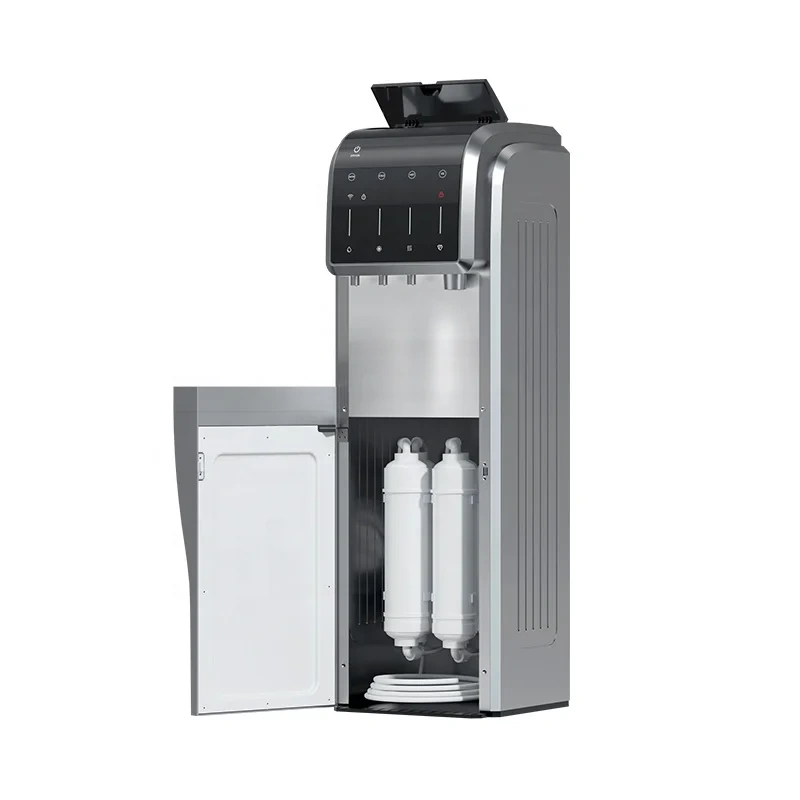 Commercial Intelligent Advanced RO Filtration System Vertical RO Water Dispenser With Ice Maker Machine,Office Living Room Water Dispenser Reverse Osmosis Water Dispenser Ice Maker Machine,Purithm
