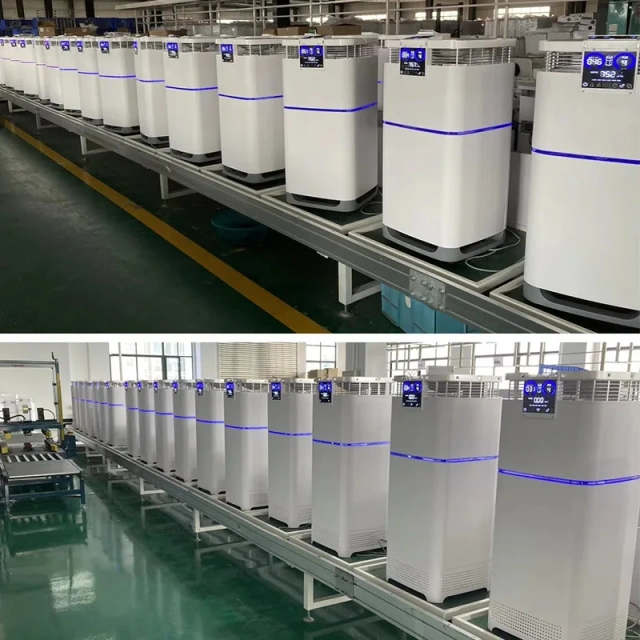 New HEPA Air Purifier with Washable Reusable Filters Efficient Smart Air Purification system Machine Removal of Odor and Smoke,New HEPA Smart Air Purifier with Washable Reusable Filters,Purithm