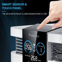 New HEPA Air Purifier with Washable Reusable Filters Efficient Smart Air Purification system Machine Removal of Odor and Smoke,New HEPA Smart Air Purifier with Washable Reusable Filters,Purithm
