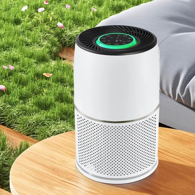 Portable Desktop air purifier smart air filtration system home office small UV sterilization whole house negative ion air purification,Factory Direct air Purifier to Formaldehyde Small Desktop Home Bedroom Living Room Negative Ions,Purithm