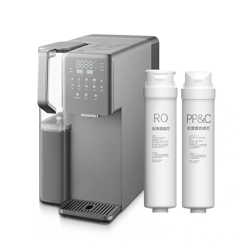 Hot Selling Desktop Water Cooler Hot&cold Normal Purifier Children Safety Lock RO Water Dispenser Purifier Cooler,Multi-functional Smart RO Water Purifier hot & cold water dispenser,Purithm