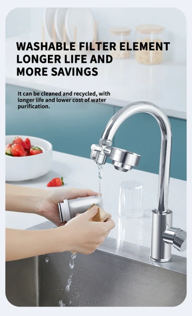 Portable Household Water Purifier Filter Manual Faucet Tap Water Filter,Portable Household Water Purifier Filter for Faucet Tap Water Filter,Purithm