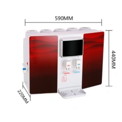 Hot Cold Water Desktop Dispenser Reverse Osmosis Water Filter System Machine Home Appliances Water Dispenser,Reverse Osmosis Water Filter System Hot and cold Water Dispenser,Purithm