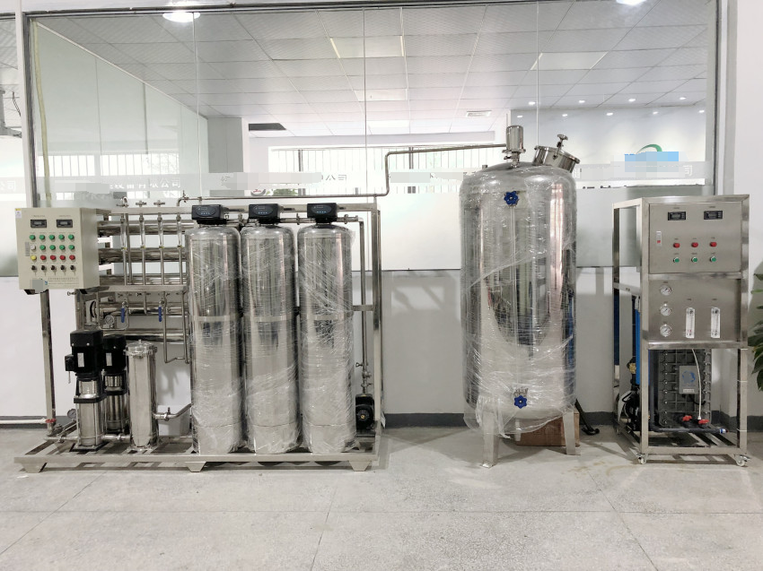 0.5t water purification equipment_1000L/H two-stage reverse osmosis + EDI ultrapure water machine system,0.5t water purification equipment_1000L/H two-stage reverse osmosis + EDI ultrapure water machine system,Purithm