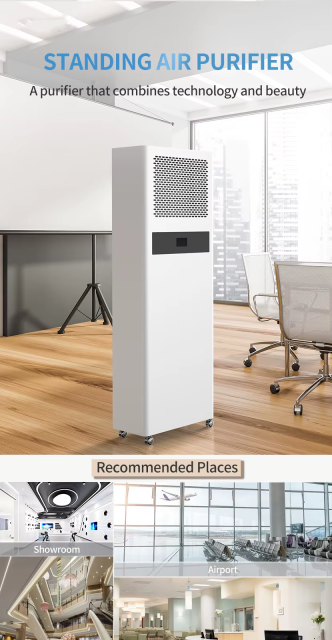 New Large Standing UV Air Purifier High Volume New Condition Air Cleaning Equipment,New Large Standing UV Air Purifier High Volume Air Cleaning Equipment,Purithm