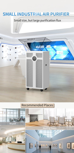 High CADR Value Commercial Air Purifier Small with Large Flow New Condition for Air Cleaning Equipment,High CADR Value Commercial Air Purifier with HEPA filters,Purithm