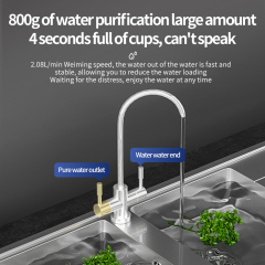 800G High Flow RO Water Purifier Manual Under Sink Reverse Osmosis System for Household RV Car Customizable-800G RO Purifier,800G High Flow RO Water Purifier Manual Under Sink Reverse Osmosis System for Household RV Car Customizable-800G RO Purifier,Purithm