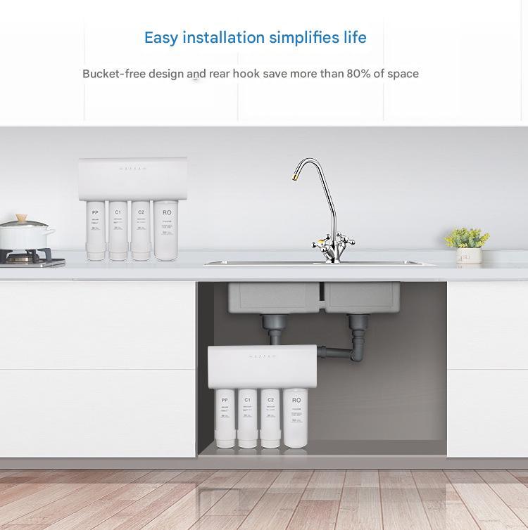 large flow rate tankless reverse osmosis water purifier household card-connected water purifier RO direct drinking pure water filter system,large flow rate tankless reverse osmosis water purifier household card-connected water purifier RO direct drinking pure water filter system,Purithm