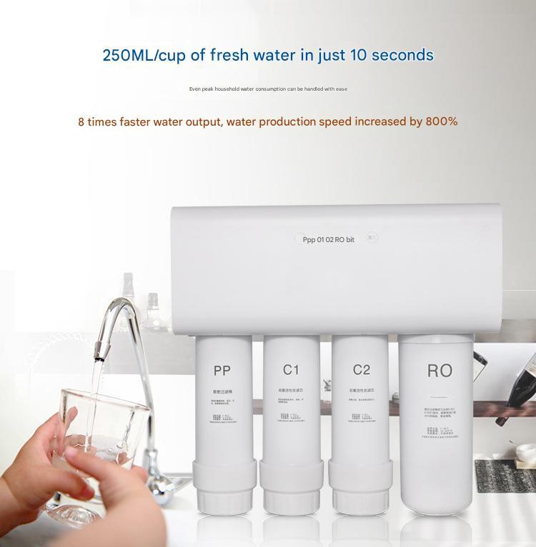 large flow rate tankless reverse osmosis water purifier household card-connected water purifier RO direct drinking pure water filter system,large flow rate tankless reverse osmosis water purifier household card-connected water purifier RO direct drinking pure water filter system,Purithm