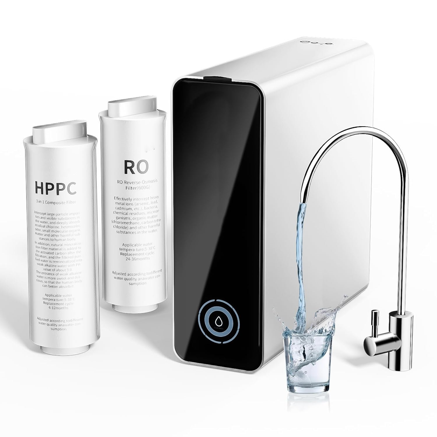 Under-Sink Water Purifier System Reverse Osmosis RO Water Filtration With Alkaline Household Tankless Water Filter System,RO Water Purifier System Reverse Osmosis RO Water Filtration System,Purithm