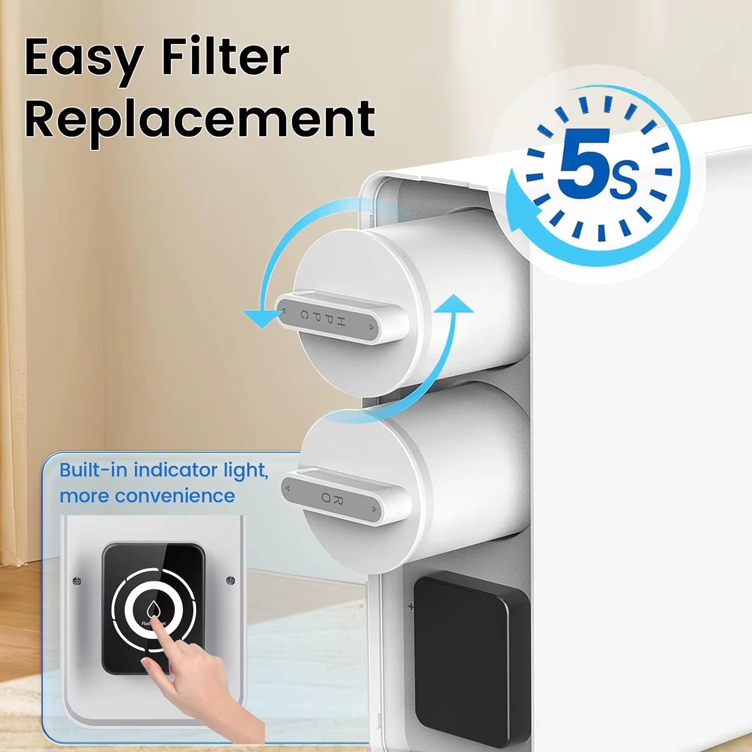 Under-Sink Water Purifier System Reverse Osmosis RO Water Filtration With Alkaline Household Tankless Water Filter System,RO Water Purifier System Reverse Osmosis RO Water Filtration System,Purithm