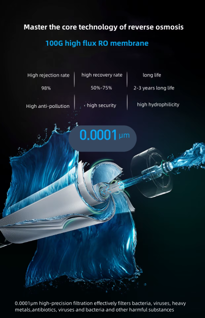 Customized Under Sink Electric 600G/800G Tds Display Water Purifier Reverse Osmosis Membrane Smart Water Filter System for Home,600G/800G RO Water Purifier Reverse Osmosis Smart Water Filter System,Purithm