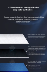 Customized Under Sink Electric 600G/800G Tds Display Water Purifier Reverse Osmosis Membrane Smart Water Filter System for Home,600G/800G RO Water Purifier Reverse Osmosis Smart Water Filter System,Purithm