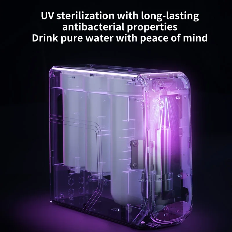 Smart Home Kitchen Reverse Osmosis Water Purifier Under-Sink Mineral RO Water Filter System Alkaline Hotels Households,800G Reverse Osmosis Home Use Water Filter Life Reminder TDS Display Drinking Water Manufacturing Vendor,Purithm