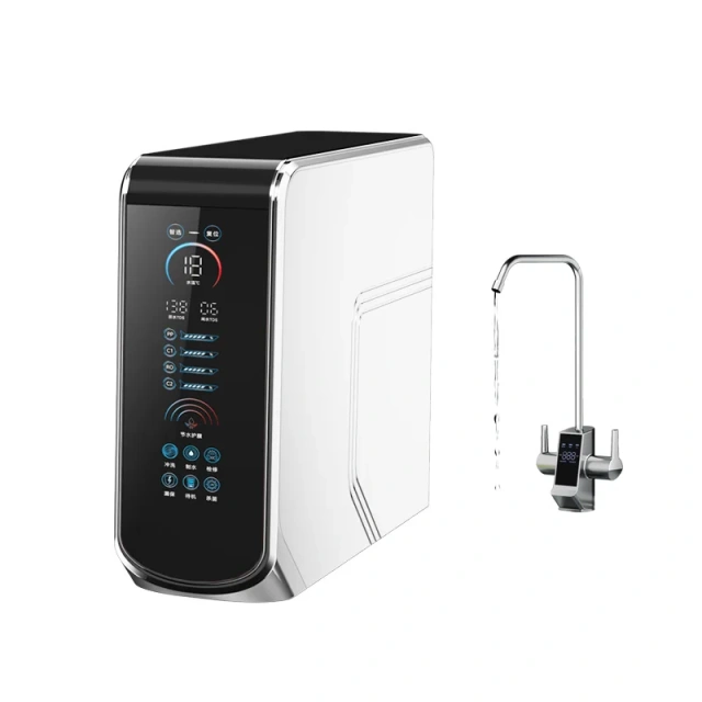 Smart Home Kitchen Reverse Osmosis Water Purifier Under-Sink Mineral RO Water Filter System Alkaline Hotels Households,800G Reverse Osmosis Home Use Water Filter Life Reminder TDS Display Drinking Water Manufacturing Vendor,Purithm