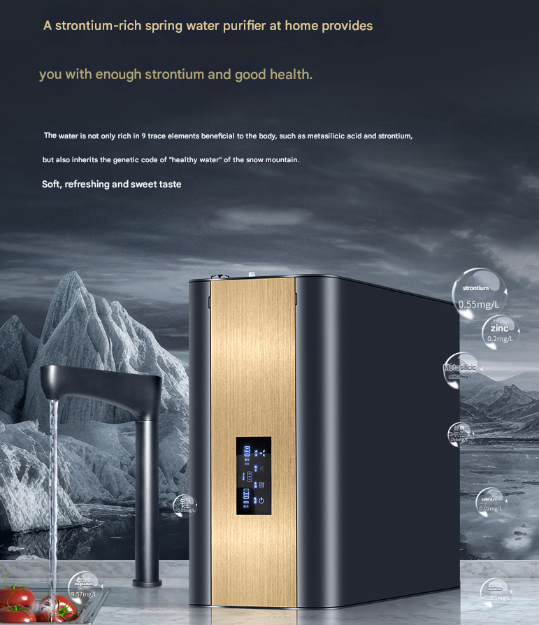 Kitchen Style Household RO Reverse Osmosis Hot and Cold Integrated Machine Direct Drinking Water Purifier Customized,Kitchen Style Household RO Reverse Osmosis Hot and Cold Integrated Machine Direct Drinking Water Purifier Customized,Purithm