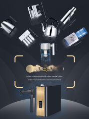 Kitchen Style Household RO Reverse Osmosis Hot and Cold Integrated Machine Direct Drinking Water Purifier Customized,Kitchen Style Household RO Reverse Osmosis Hot and Cold Integrated Machine Direct Drinking Water Purifier Customized,Purithm