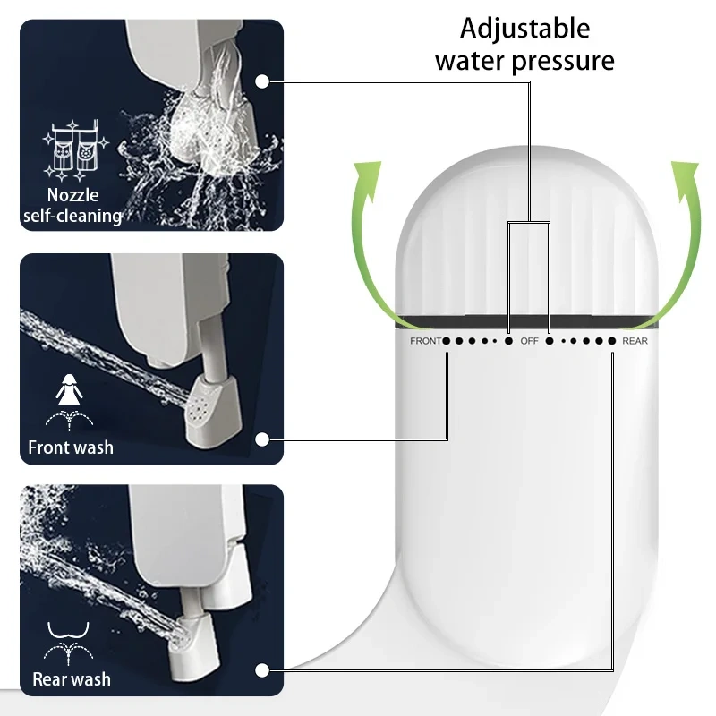 Cheap Postpartum Care Shattaf BidetToilet Smart Retractable Nozzle Self-Cleaning Bidet Toilet Attachment Bathroom,Cheap Postpartum Care Shattaf BidetToilet Smart Retractable Nozzle Self-Cleaning Bidet Toilet Attachment,Purithm