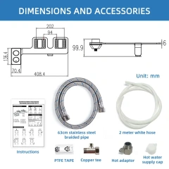 Bathroom Clean Body Warm Water Toilet Bidet Modern Hygienic Shattaf Bide OEM/ODM Nozzle Self-Cleaning Hot and Cold Bidet Attachment,Bathroom Hot and Cold Water Bidet Toilet Attachment,Purithm