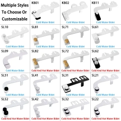 Bathroom Clean Body Warm Water Toilet Bidet Modern Hygienic Shattaf Bide OEM/ODM Nozzle Self-Cleaning Hot and Cold Bidet Attachment,Bathroom Hot and Cold Water Bidet Toilet Attachment,Purithm