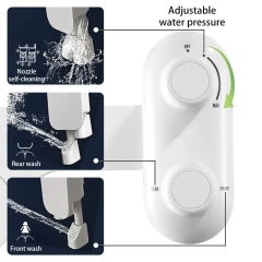 Hot Selling Personal Bidet Bathroom Dual Nozzle Bide Shattaf OEM/ODM Luxury Adjustable Bidet Attachment for Toilet Non Electricity,Hot Selling Personal Bidet Bathroom Dual Nozzle Bide Shattaf OEM/ODM Luxury Bidet Attachment for Toilet,Purithm