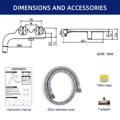 Free Sample Muslim Bidet Toilet Attachment Manufacturer Fresh Water Bidet Toilet Custom Logo Super Slim Bidet Attachment,Free Sample Muslim Bidet Toilet Attachment Manufacturer Fresh Water Bidet Toilet Custom Logo Super Slim Bidet,Purithm