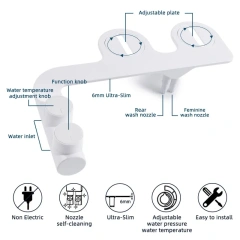 Custom Clean Body Hot and Cold Water Bidet Sanitary Ware Douche Bidet Toilet Attachment Custom Handy Care Bidet attachment for Toilet Bathroom,Custom Clean Body Hot and Cold Water Bidet Sanitary Ware Douche Bidet Toilet Attachment Custom Handy Care Bidet Toilet,Purithm