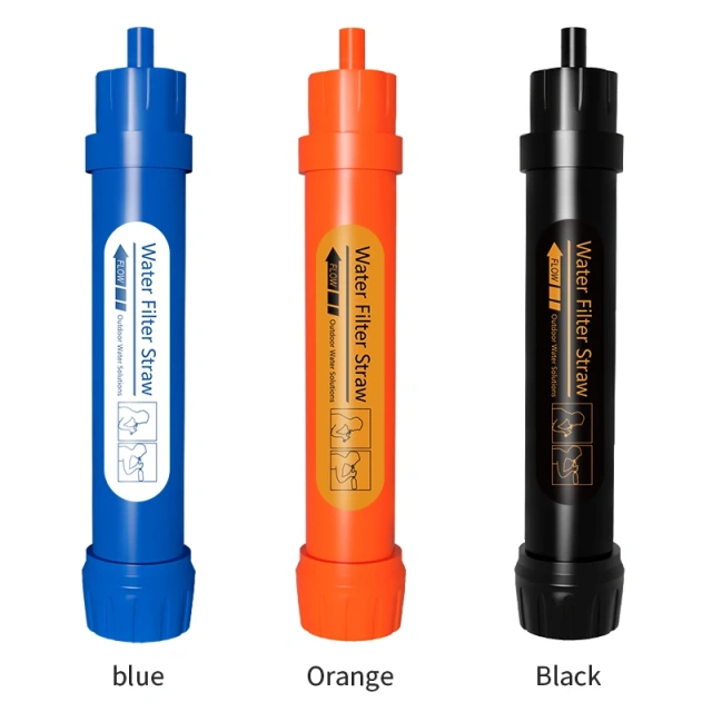UF Membrane KDF Mini Camping Water Filter Hiking  Travel Personal Portable Life Outdoor Water Filter Straw,UF Membrane KDF Travel Personal Portable Outdoor Water Filter Straw,Purithm
