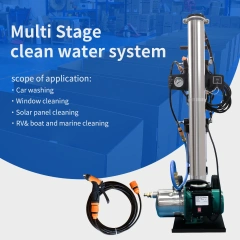 Portable Window Cleaning Car Wash STAINLESS STEEL 3 STAGES RO/DI SYSTEM Ultra Pure WINDOW WASHING SYSTEM Car washing window cleaning system,Portable Window Cleaning Car Wash STAINLESS STEEL RO/DI SYSTEM,Purithm