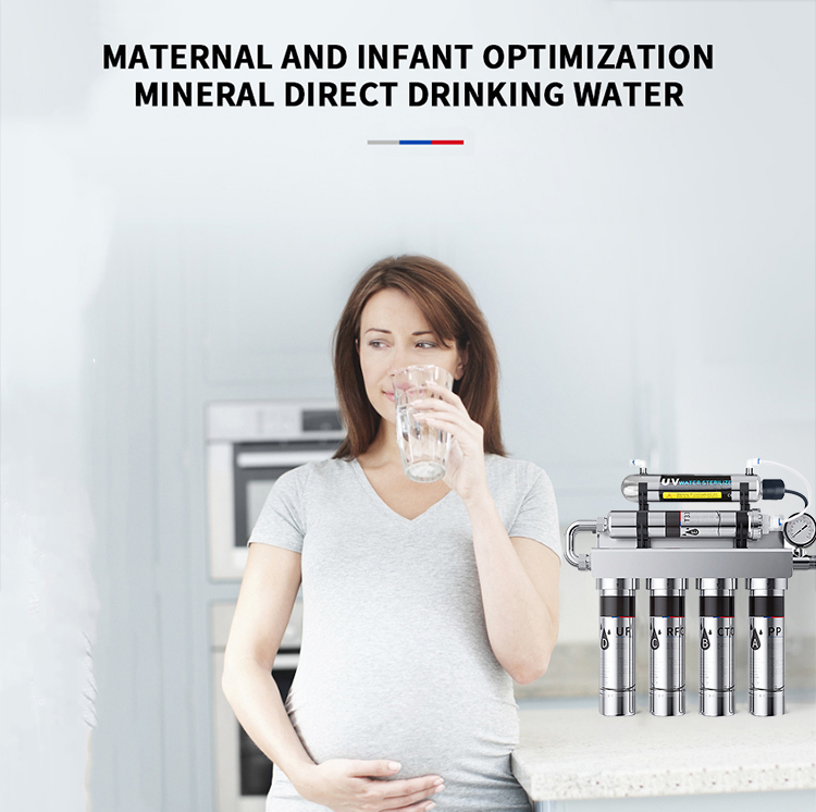 Upgraded Smart 90 Liters 6 Stages 304 Stainless Steel Home UV Water Purifier with 6W Light,Upgraded Smart 90 Liters 6 Stages 304 Stainless Steel Home UV Water Purifier with 6W Light,Purithm