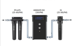 Deionized Water Filtration System with RO4000G + DI Filter Reverse Osmosis Membrane Car Washing Window Building Cleaning,Deionized Water Filtration System with RO4000G + DI Filter Reverse Osmosis Membrane Car Washing Window Building Cleaning,Purithm