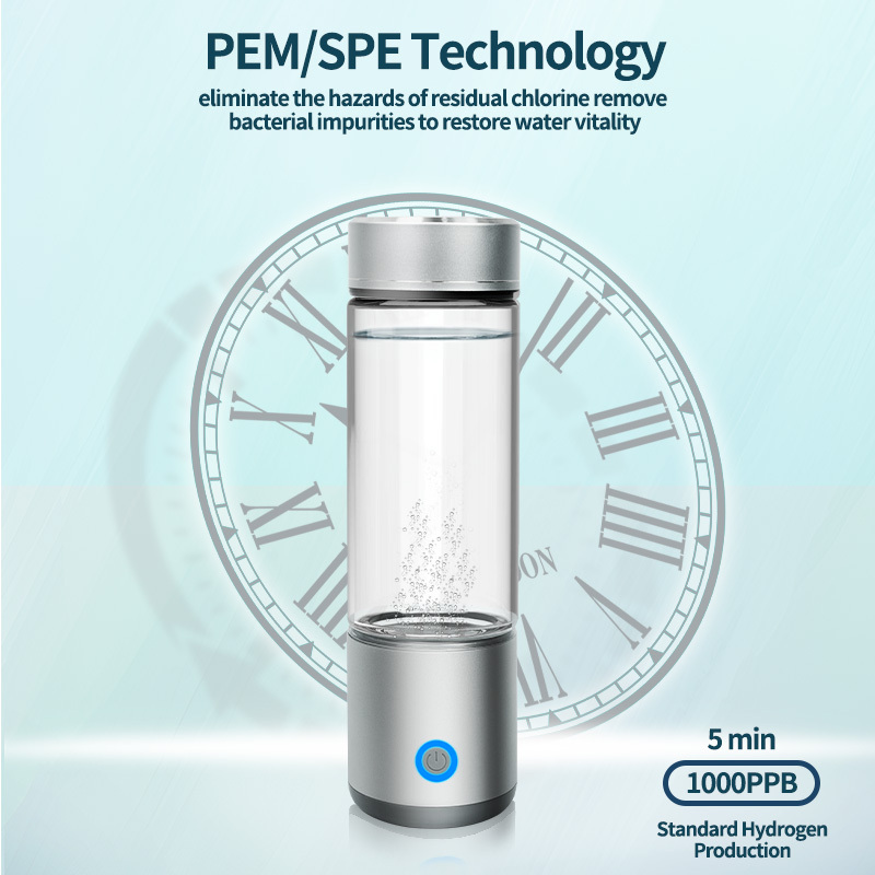 OEM/ODM 800ml Portable Nano Hydrogen Water Generator Bottle Electric for Car Home Outdoor Use Hydrogen Rich Water cup,OEM/ODM 800ml Portable Nano Hydrogen Water Generator Bottle Electric for Car Home Outdoor Use,Purithm