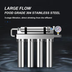 Factory Direct Sales Wholesale Tap Water Filter Purifier 5-grade Stainless Steel UF Water Filter system Under Sink for Household Use,Factory Direct Sales Wholesale Tap Water Filter Purifier 5-grade Stainless Steel UF Water Filter Under Sink for Household Use,Purithm