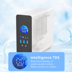 Customizable 600G/800G High-Flow Dual-Output Water Purifier Home Under-Sink Reverse Osmosis Drinking Water System Tap Water Filtration RO Purifier,5 Stage Under-Sink RO Purifier 600G Electric Water Filter Household Reverse Osmosis System for Kitchen Tankless Electric,Purithm