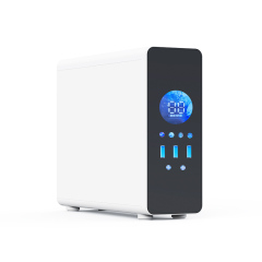 Customizable 600G/800G High-Flow Dual-Output Water Purifier Home Under-Sink Reverse Osmosis Drinking Water System Tap Water Filtration RO Purifier,5 Stage Under-Sink RO Purifier 600G Electric Water Filter Household Reverse Osmosis System for Kitchen Tankless Electric,Purithm