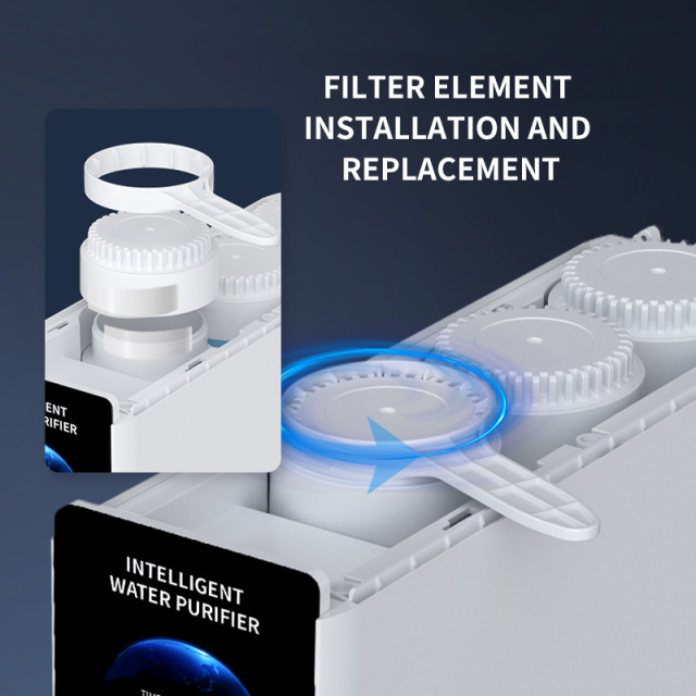 Electric Desktop Reverse Osmosis Water Purifier Household Hotel RO Water purification direct drinking Water System water purifier,Electric Desktop Reverse Osmosis Water Purifier Household Hotel RO System Tankless Plastic Material Water Filter,Purithm