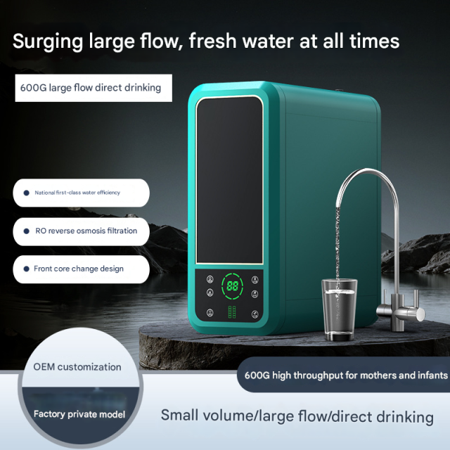 New Design Large flow 600 800 GPD Under Sink Alkaline Under Reverse Osmosis filtration System RO Water Purifier home water filter system,Large Flow 600 800 GPD Reverse Osmosis System RO Water Purifier,Purithm