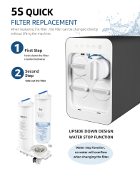 1600G High Flow 4 Stages RO Reverse Osmosis Undersink Commercial Water Purifier Machine for bar,1600G High Flow 4 Stages RO Reverse Osmosis Undersink Commercial Water Purifier Machine for bar,Purithm