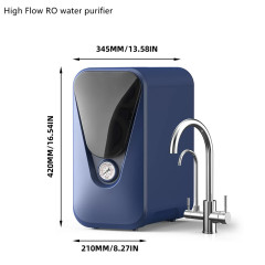 Tankless Reverse Osmosis Water filter System Easiest to Install 800G Water purifier Under Sink RO water filtration System,Tankless Reverse Osmosis Water filter System Easiest to Install 800G Water purifier Under Sink RO water filtration System,Purithm