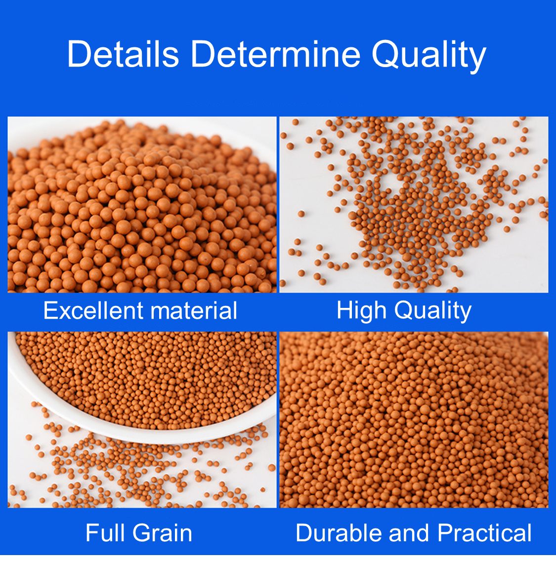 High Purity Ceramic Balls Maifan Stone Tourmaline Tourmaline Bio Ceramic Filter Media Alkaline Mineral Water Purification,Alkaline Water Ball Mineral ORP Ceramic Ball for Drinking Water,Purithm