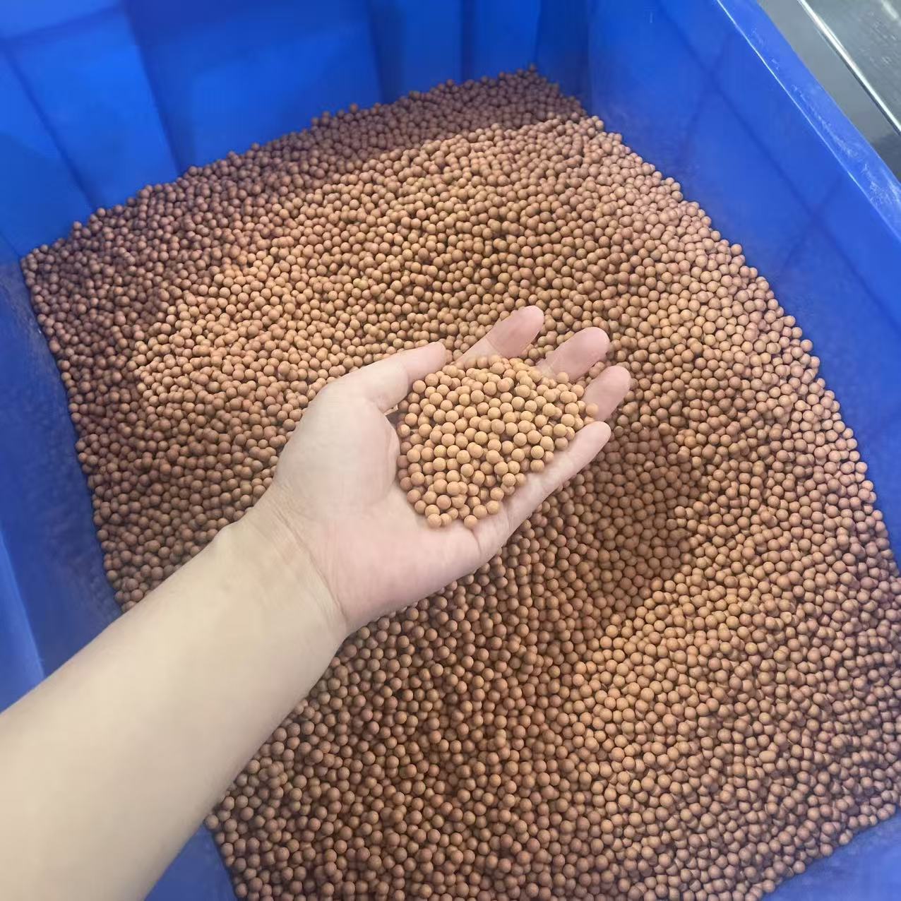 High Purity Ceramic Balls Maifan Stone Tourmaline Tourmaline Bio Ceramic Filter Media Alkaline Mineral Water Purification,Alkaline Water Ball Mineral ORP Ceramic Ball for Drinking Water,Purithm