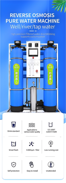 Large Flow Direct Drinking water filter system Reverse Osmosis Water Treatment Customized RO PURE WATER MACHINE For Well/river/tap water,Large Flow RO water filter system Reverse Osmosis Water Treatment,Purithm