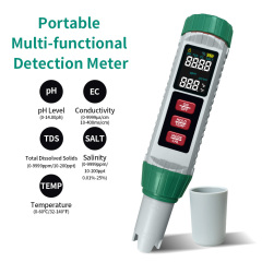 2025 Newest pH Meter 5 in 1 Multiparameter Tester Water Quality pH Meter TDS Tester pH EC Salinity TEMP Meter for Swimming Pools,2025 Newest pH Meter 5 in 1 Multiparameter Tester Water Quality pH Meter TDS pH EC Salinity TEMP Meter for Swimming Pools,Purithm