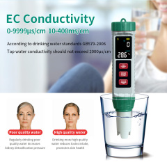 2025 Newest pH Meter 5 in 1 Multiparameter Tester Water Quality pH Meter TDS Tester pH EC Salinity TEMP Meter for Swimming Pools,2025 Newest pH Meter 5 in 1 Multiparameter Tester Water Quality pH Meter TDS pH EC Salinity TEMP Meter for Swimming Pools,Purithm