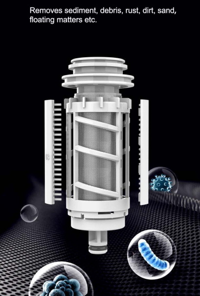 Easy Housing Whole House Home Undersink Water Filter Pre-Filter with Backwash Battery-Powered for Household Use,Easy Housing Whole House Home Undersink Water Filter Pre-Filter with Backwash Battery-Powered for Household Use,Purithm